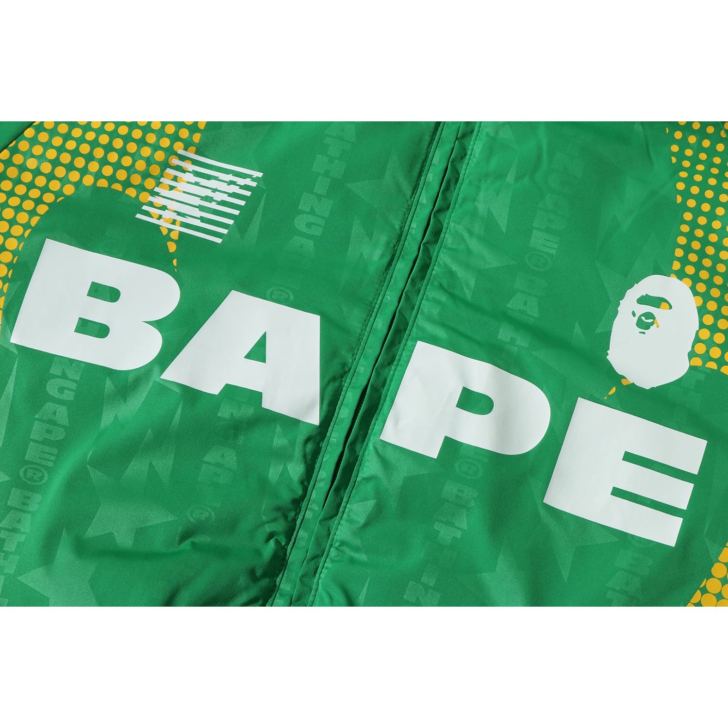 ABA FRAME MONOGRAM JACQUARD MULTI LOGO PADDED JACKET MENS
