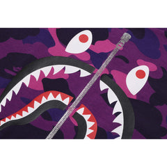 COLOR CAMO SHARK LAYERED LS TEE KIDS
