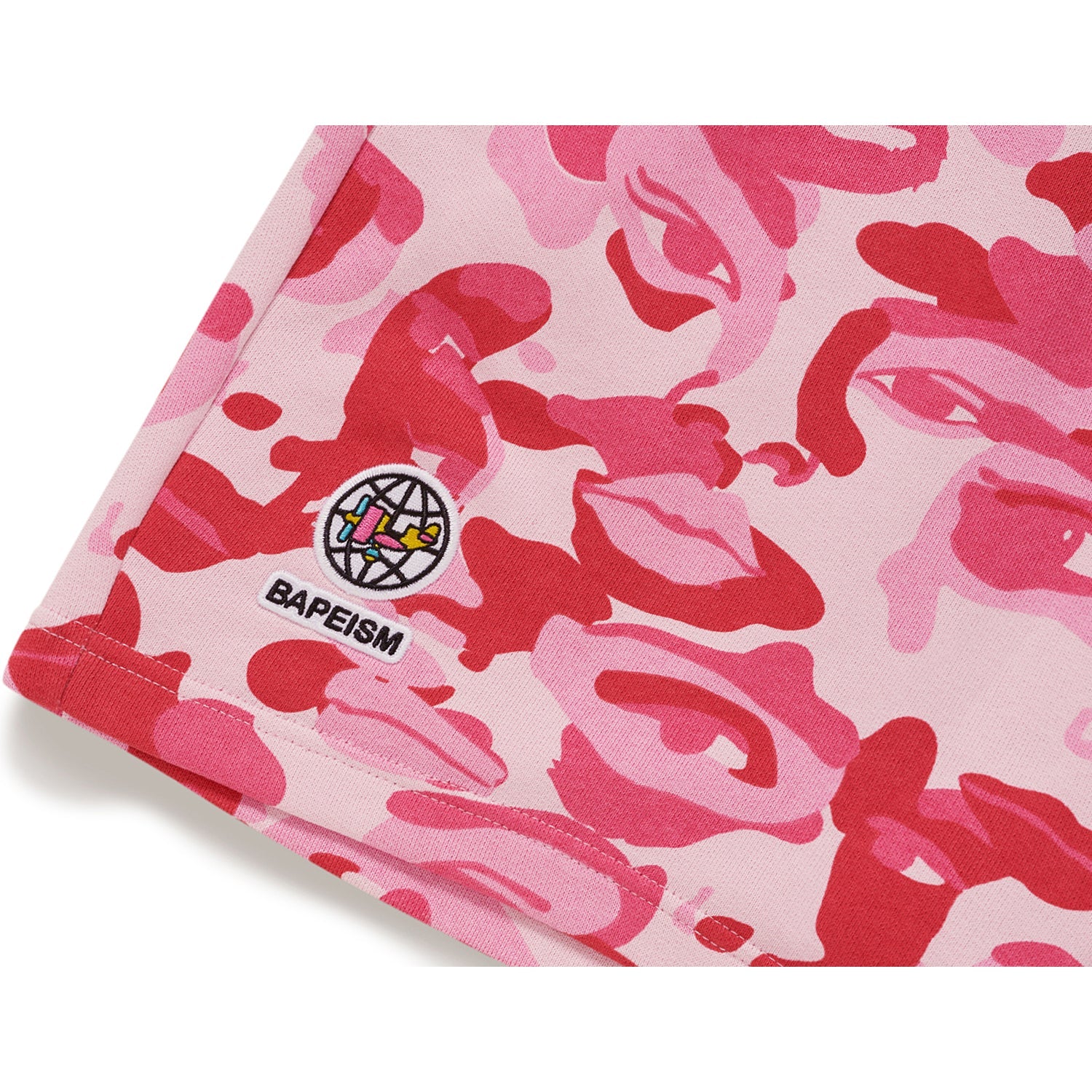BAPE X KIDSUPER CAMO SWEAT SHORTS MENS