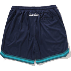 BAPE X JUST DON MILO RELAXED FIT BASKETBALL SHORTS MENS