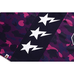 COLOR CAMO MESH MULTI LOGO RELAXED FIT TANK TOP MENS